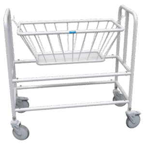 Adjustable Crib With Stand & Durable Baby Bed