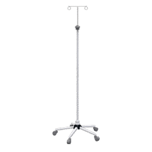 High-quality Saline Stand with Castor Base